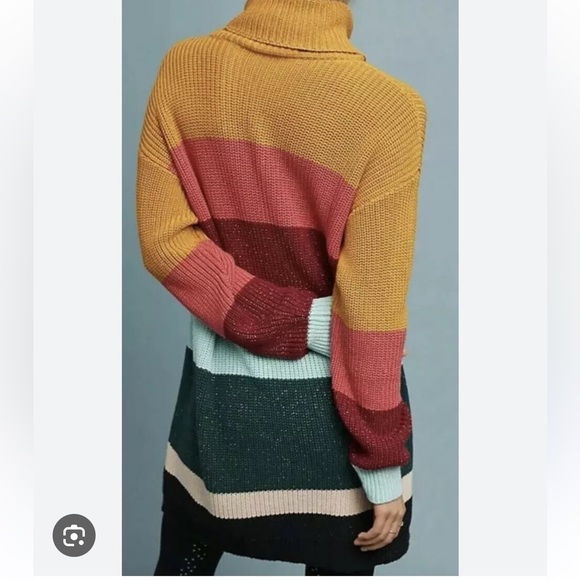 Farm Rio Bold Striped Sweater Dress - Picture 3 of 5